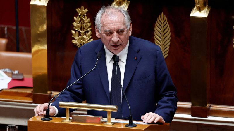 France PM Bayrou Govt Collapse