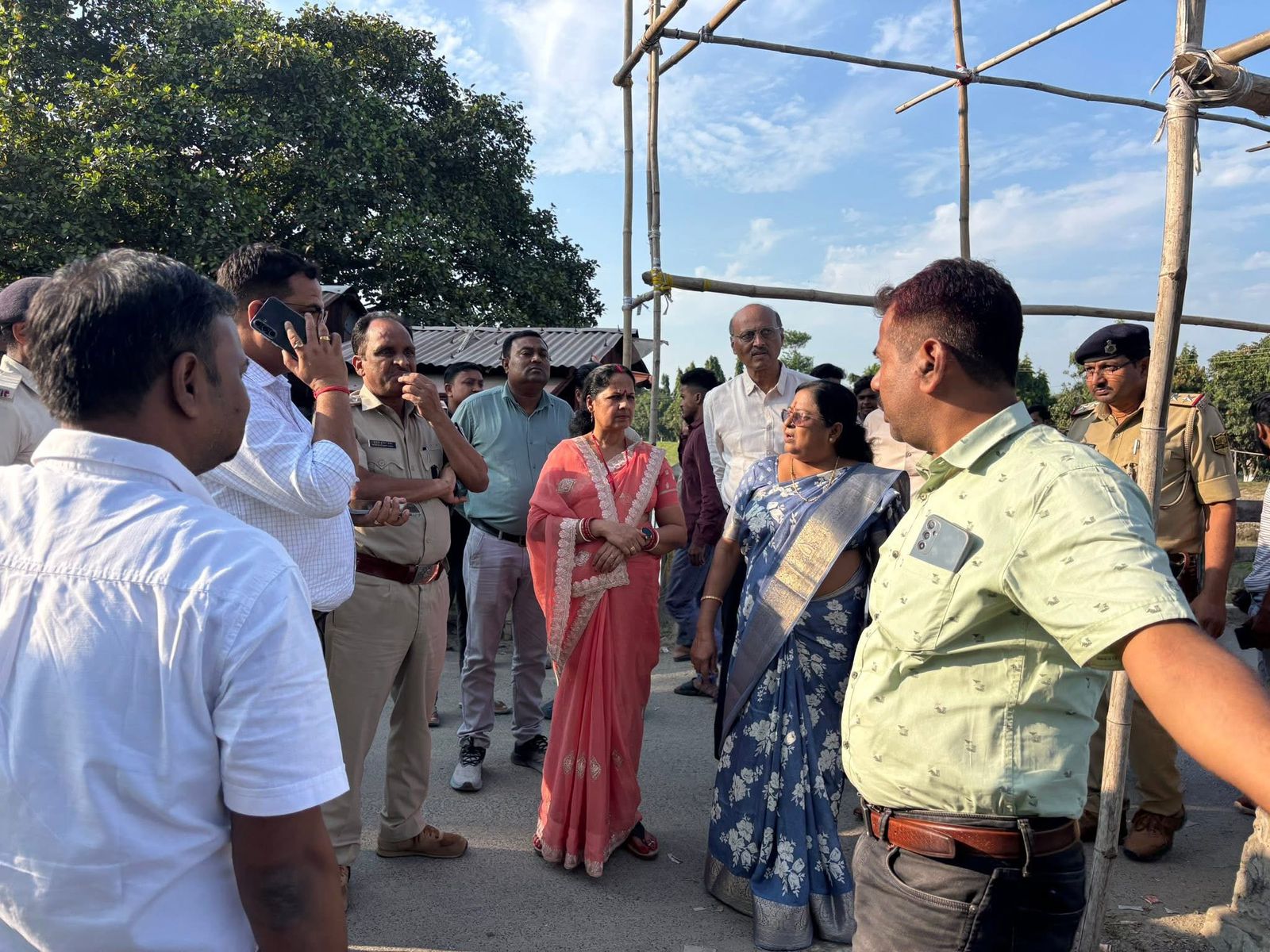 फारबिसगंज SDM और DSP ने किया घाटों का किया निरीक्षण, सुरक्षा और सुविधाओं पर ज़ोर