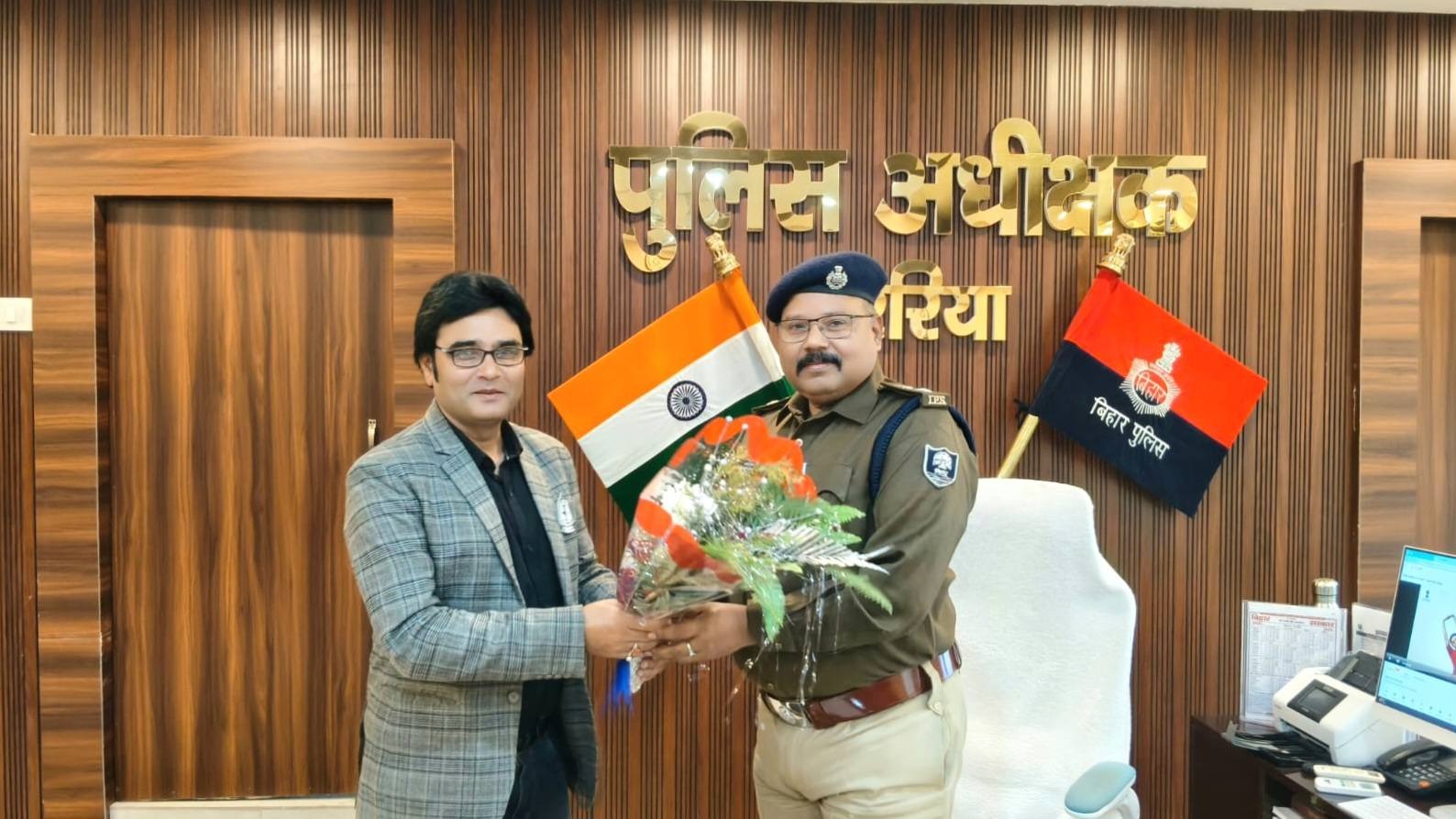 शिक्षिका शिवानी हत्याकांड के खुलासे पर राजद नेता मनीष यादव ने एसपी को दिया धन्यवाद