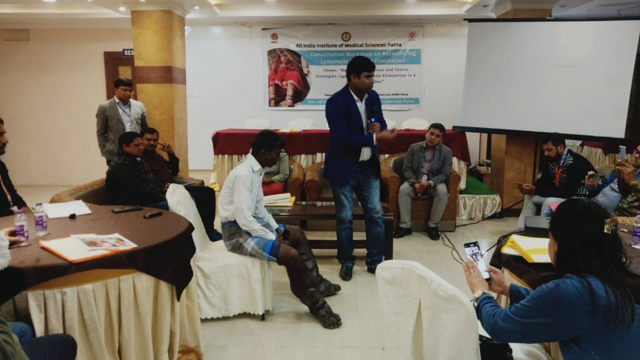 Better Health: फाइलेरिया उन्मूलन अभियान हेतु एम्स पटना के फाइलेरिया विशेषज्ञों द्वारा जिले के सभी प्रखंड अधिकारियों को दिया गया एक दिवसीय प्रशिक्षण