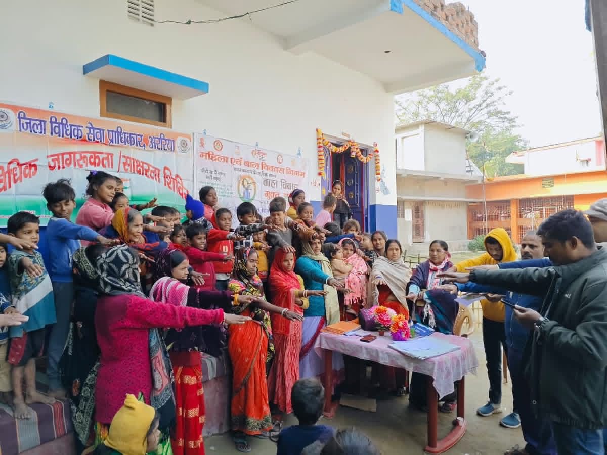 100 दिवसीय बाल विवाह मुक्त भारत अभियान’ के तहत जागरूकता अभियान, महिला सशक्तिकरण और सामाजिक कुरीतियों के खिलाफ शपथ ग्रहण