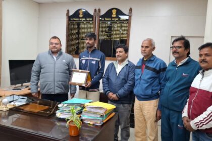 Sonu Kumar became the first player from Bihar to be honored with a Netball sports award.