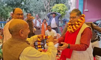 Mann Ki Baat" in Dhangam's Chaupal, Vijay Khemka said – Those who spread confusion will not succeed in the path of a developed India