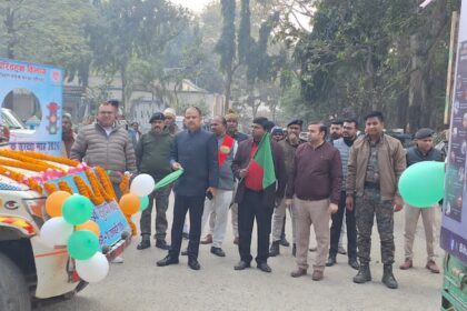 Road Safety Month begins; DM flags off awareness vehicle