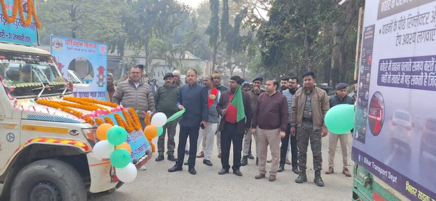 Road Safety Month begins; DM flags off awareness vehicle