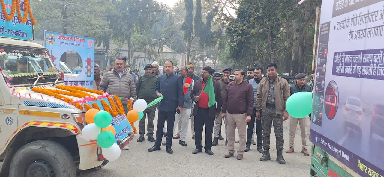 Road Safety Month begins; DM flags off awareness vehicle