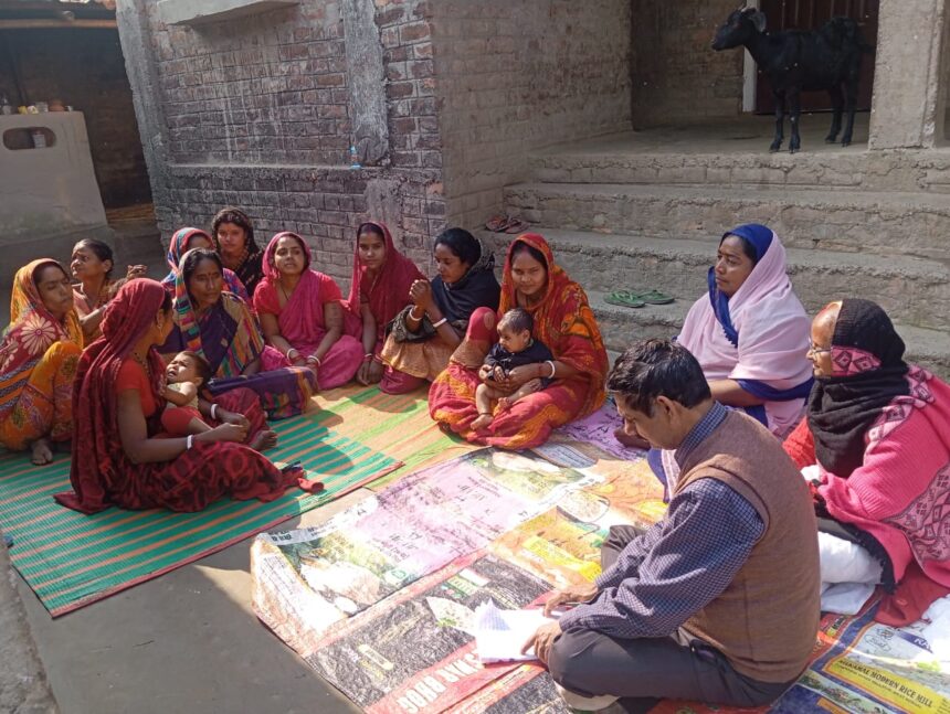 Successful organization of mother's meeting at Chopra Sub Health Center, special emphasis was given on maternal and child health.