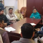 rupouli-nagar-panchayat-review-meeting-shaheed-smarak-development
