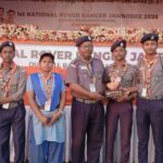 Scout guides of Araria performed excellently in Chhattisgarh.