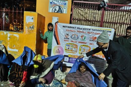 Noba GSR Cold Relief Distribution Service – Distribution of blankets to the needy