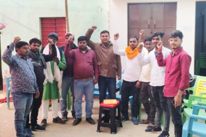 Mokna resident Ashish Anand became the district president of the student organization AISA.