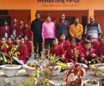 Araria: Felicitation ceremony organised at Vidya Bharti School, the basic mantra of education is to create patriotic citizens