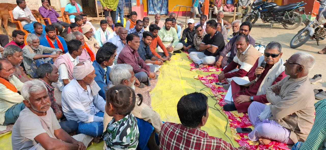 पूर्णिया में भाजपा किसान चौपाल: विधायक विजय खेमका ने ग्रामीणों से किया संवाद, जी-राम-जी योजना का विस्तार किया
