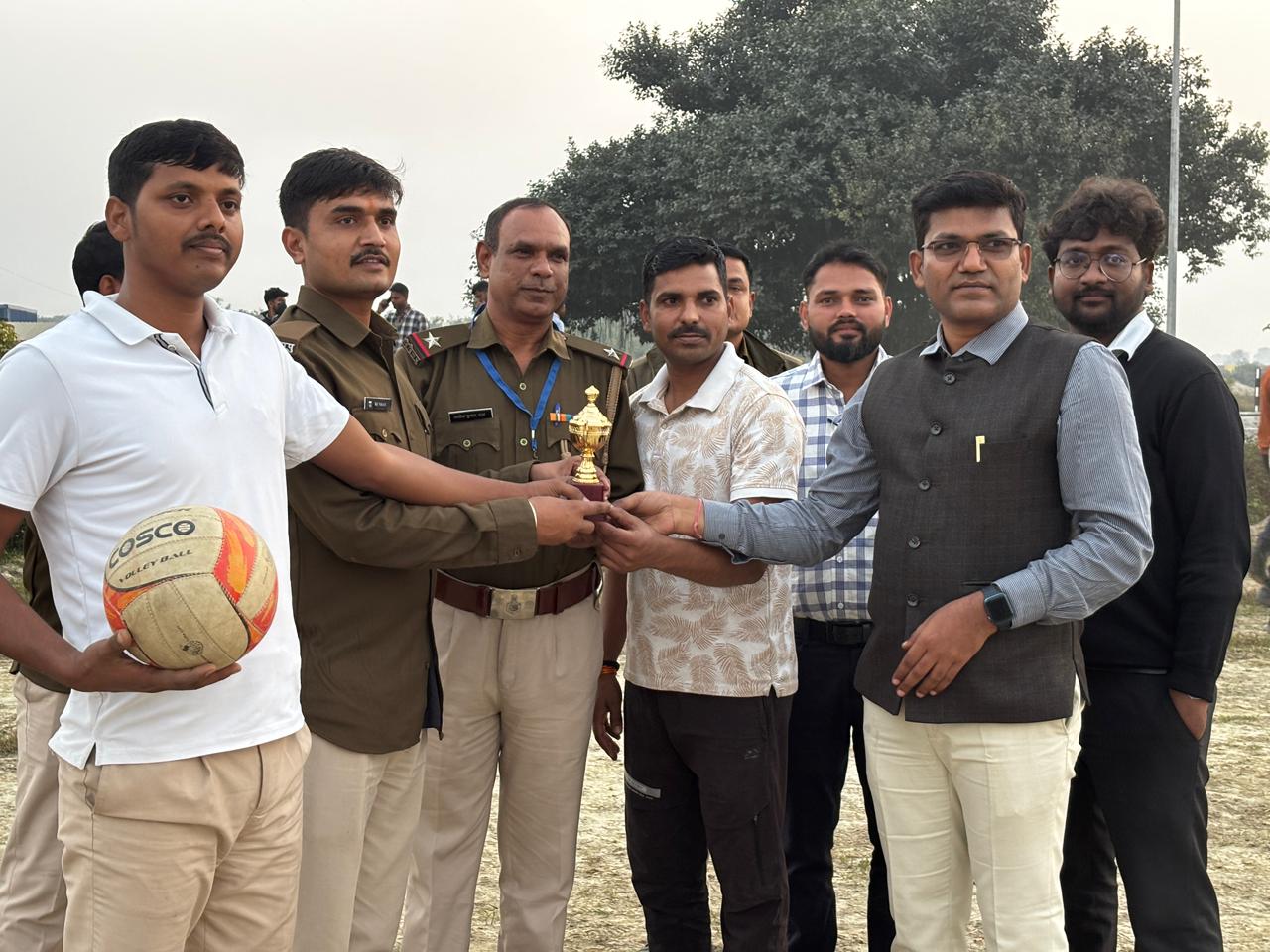 पूर्णिया हवाई अड्डे पर धूमधाम से मनाया गया 77वां गणतंत्र दिवस, देशभक्ति के रंग में रंगा पूरा परिसर