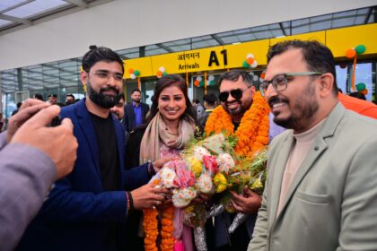 Brajesh Chandra Mishra, MD of Brajesh Automobiles, receives national honor on Republic Day, and a grand welcome in Purnia.