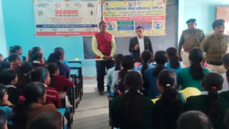 Awareness program of Child Marriage Free India Campaign organized in Higher Secondary School Rupauli