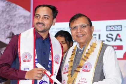 Dr. Tarakeshwar Kumar awarded three fellowships at the IAGES–ELSA 2026 conference in Mumbai