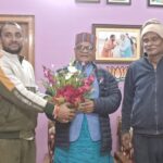 Bihar Legislative Council Chairman Ghanshyam Thakur visited Katihar, where he was welcomed by BJP leader Tantan Thakur.