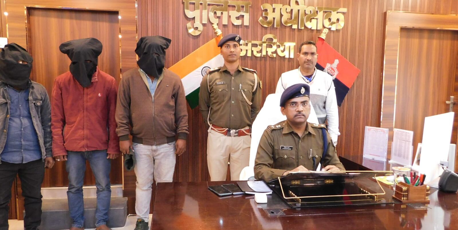 फारबिसगंज में अंतरजिला चोर गिरोह का पर्दाफाश, पांच आरोपी गिरफ्तार