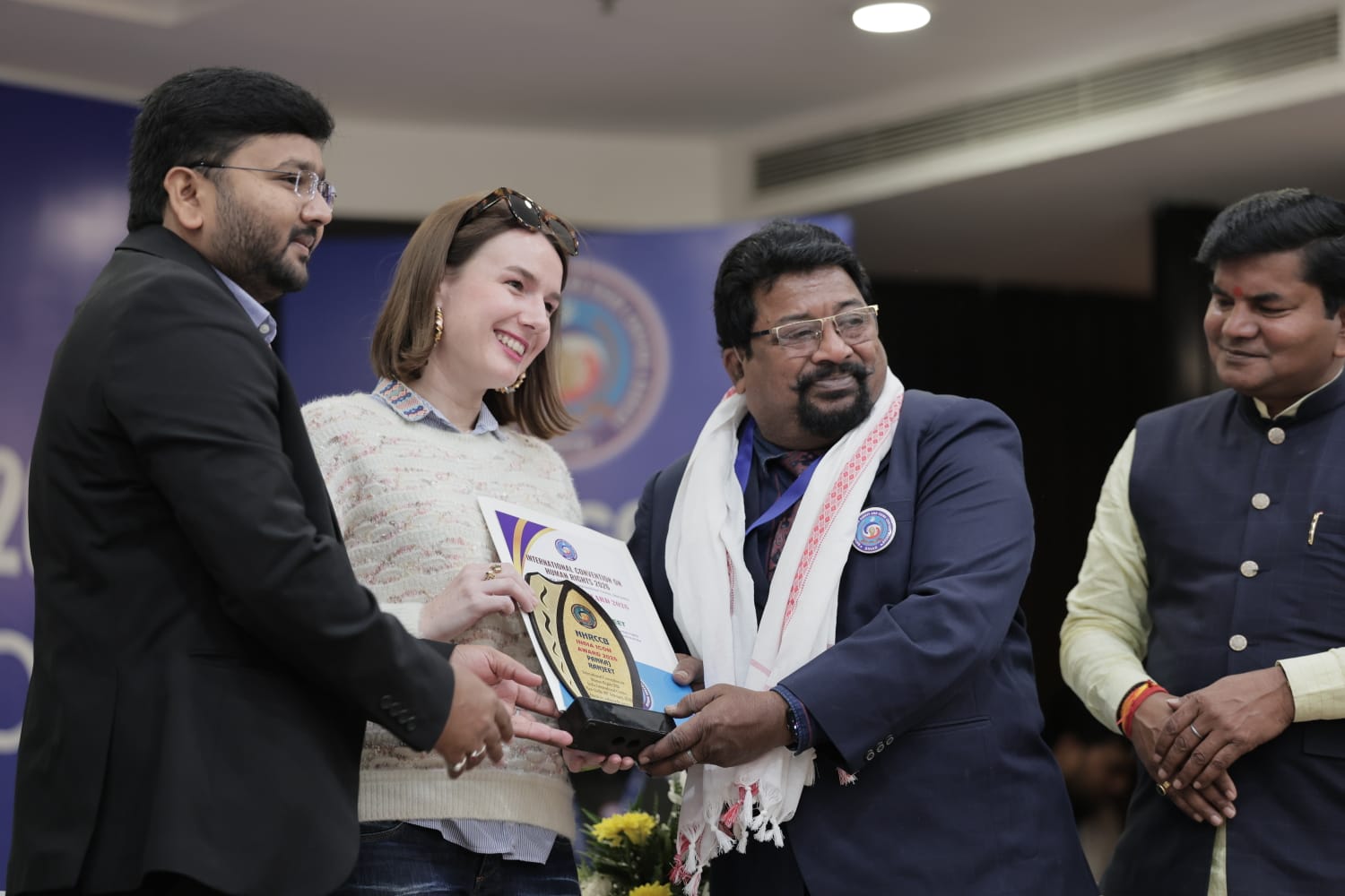 राष्ट्रीय मानवाधिकार एवं अपराध नियंत्रण ब्यूरो का अंतरराष्ट्रीय कन्वेंशन 2026 दिल्ली में सफलतापूर्वक संपन्न